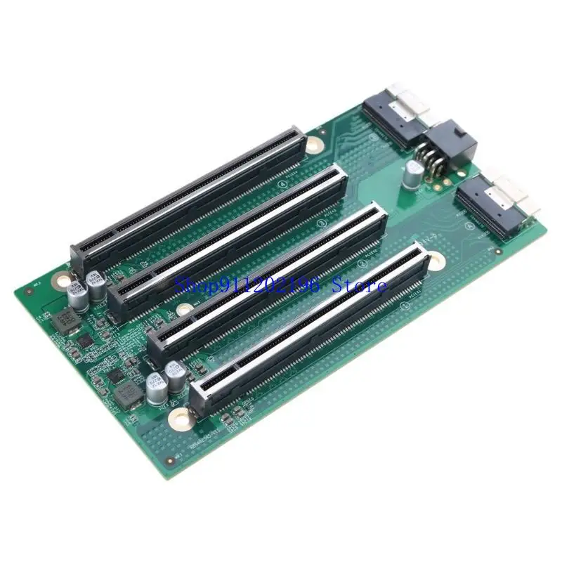

P82A SFF-8654 в PCIE Конвертировать карты адаптеры PCIE Card Card SFF-8654 8I в PCLE X16 GEN4.0 Расширенная карта