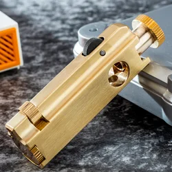 Classical All Copper Antique Lighter Pipe Lighter Kerosen e Lighter High Quality Creative Gift For Boyfriend