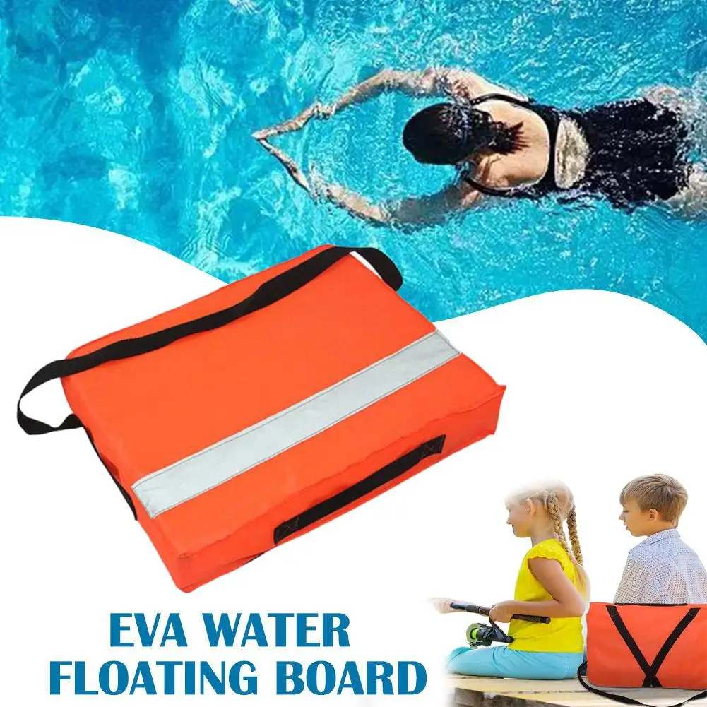 

Reliable Water Emergency Tool Boat Throwable Flotation Device High Buoyancy Boat Throw Cushion with Strap Swimming Aid Float