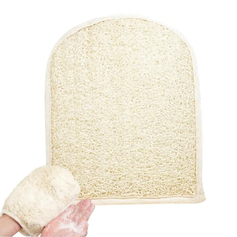 Organic Loofah Natural Bath Sponge Brush Double-side Shower Luffa Sponge For Bath Spa And Shower Clean And Vibrant Facial Skin