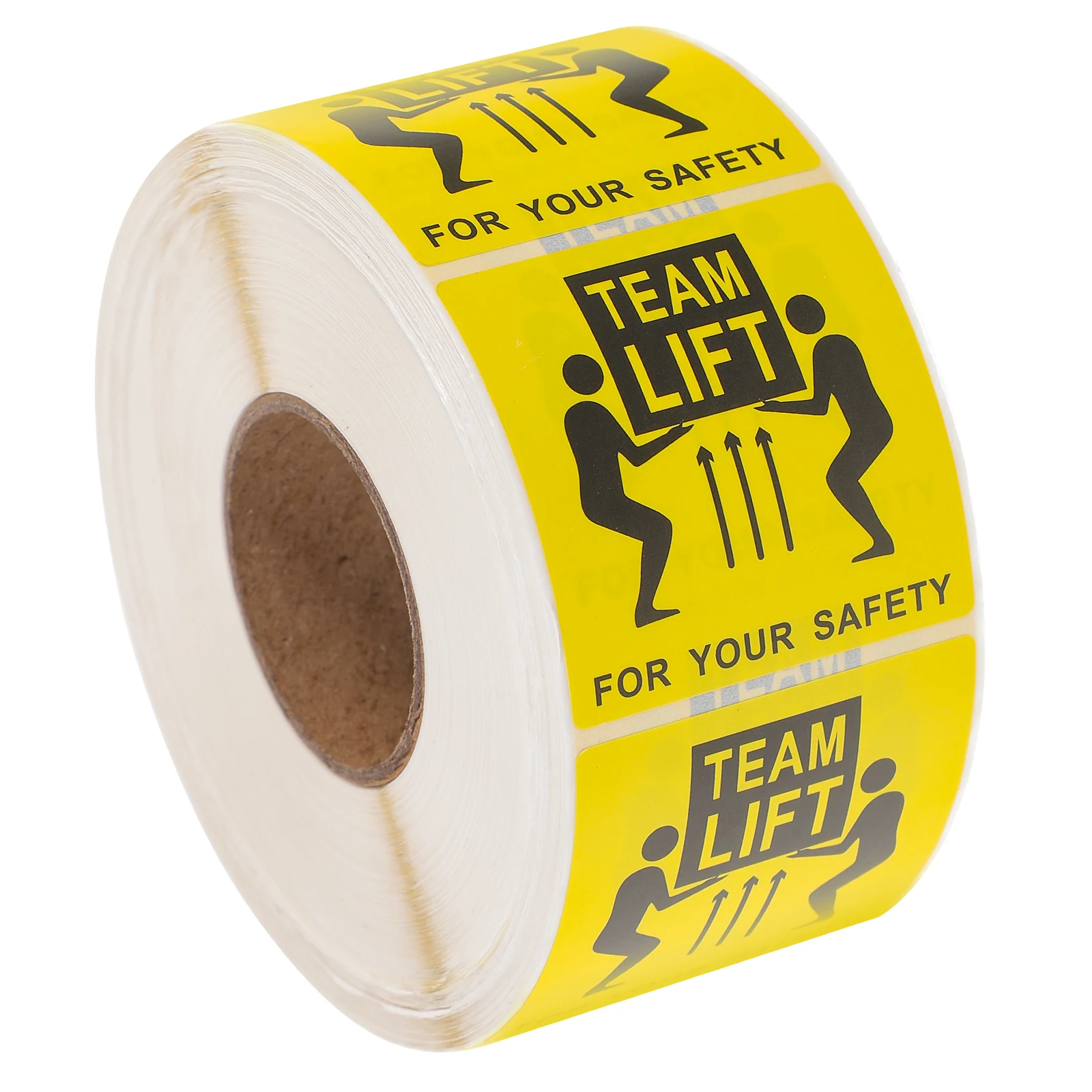 

Team Lift Label Stickers Heavy Warning Equipment Fluorescence Shipping Labels Danger
