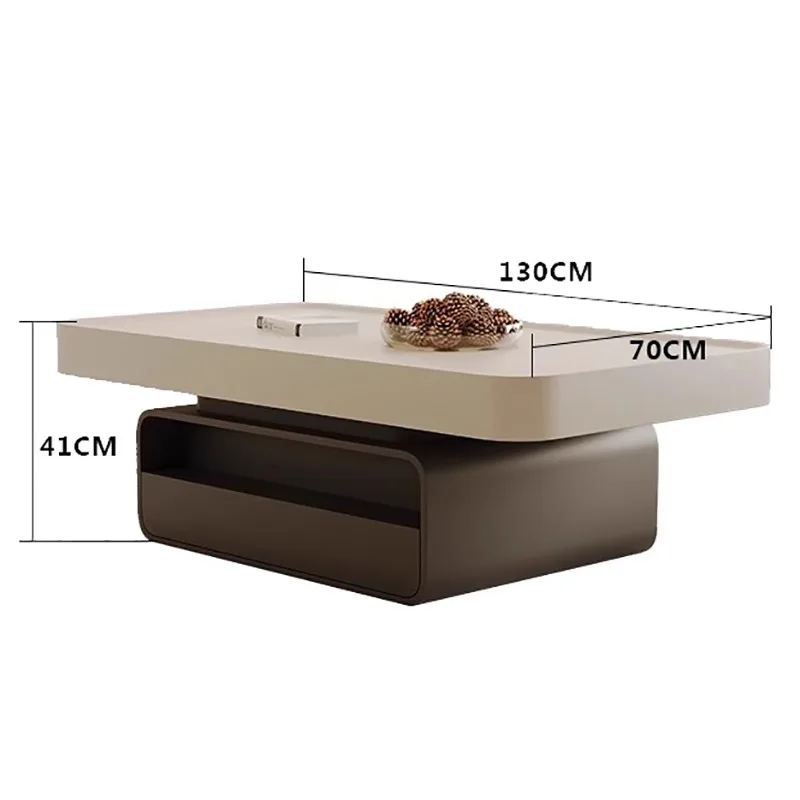 Luxury Round Side Table Nordic Modern Storage Vintage Coffee Table Classic Rustic Mesa De Centro De Sala Living Room Furniture