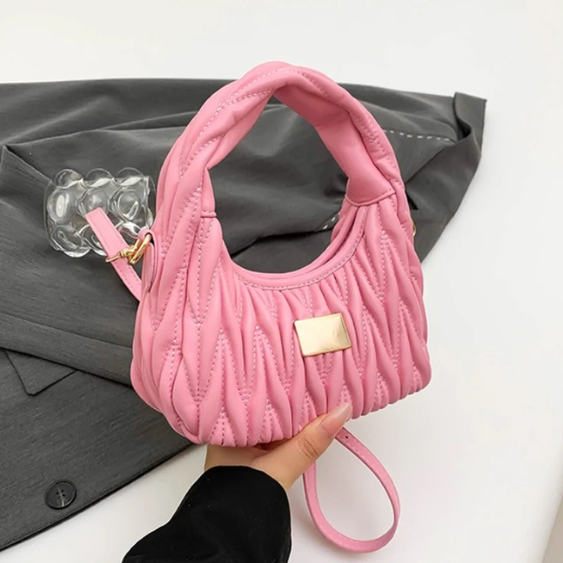 

Elegant Women's Leather Shoulder Bag With Long Strap Crossbody Convertible By Famous Luxury Designer