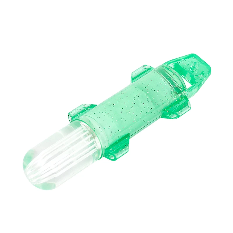 1個ミニled集魚灯、ディープダイビングルアーライト、水に入ると光る、釣りイカ餌、釣り用具