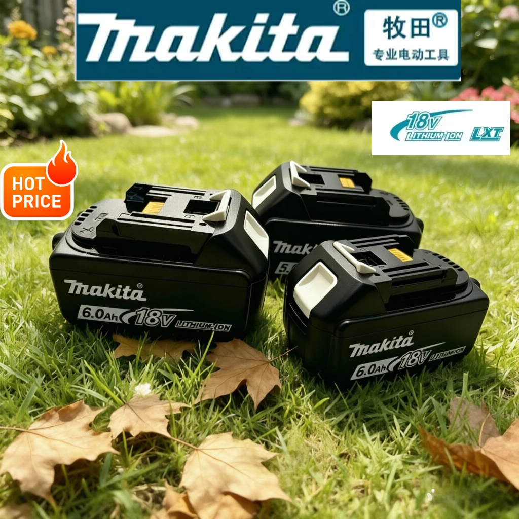 

NEW 18V 5.0Ah 6.0Ah hBattery for Makita 18V Power tool DDF487 DGA404 DTW700 DHP487 DTD173 Lithium-Ion battery Replacement