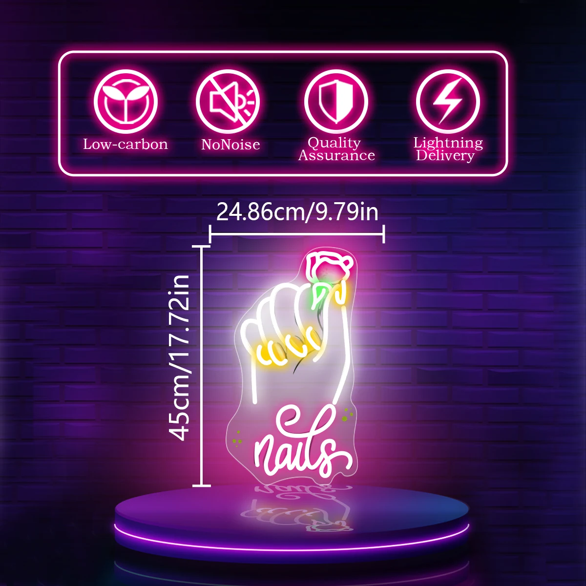 Letrero de neón que sostiene una rosa para citas, propuesta de matrimonio, letrero de iluminación LED Personal, dormitorio, hogar, Bar, decoraciones