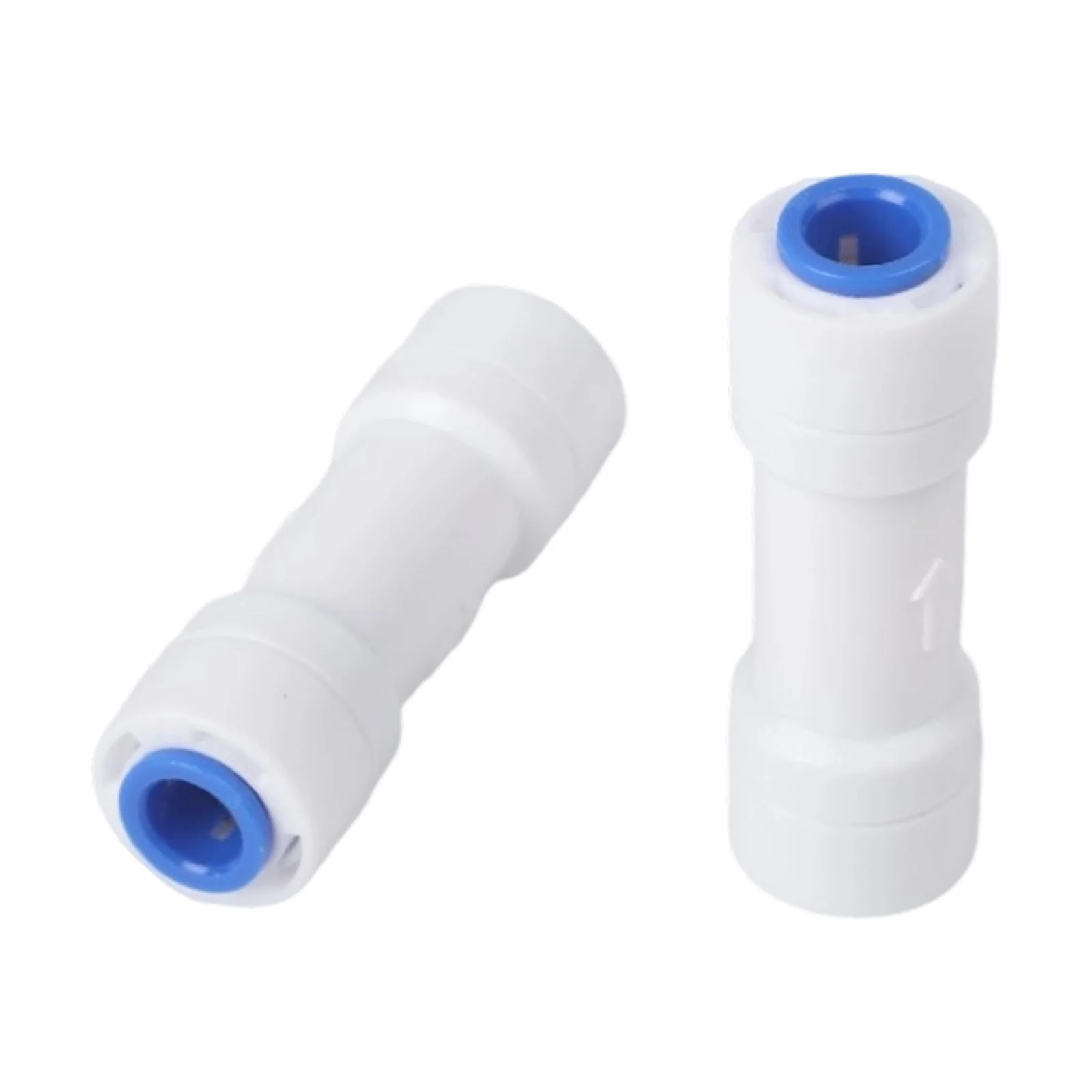 10pcs Straight Quick Connector Check Valves for RO Water Purifiers Prevent Leakage and Proper Water Flow Direction