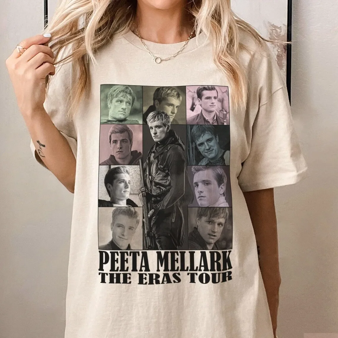 Peeta Mellark The Eras Tour Shirt Peeta Mellark Vintage Unisex Sweatshirt Peeta Mellark Vintage T-Shirt Gift Unisex Tshirt