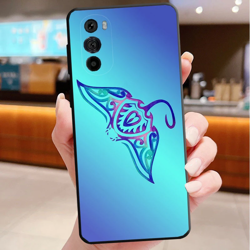 

Phone Case For Motorola Edge 50 40 Pro 60 50 40 30 Ultra Neo Fusion Moto G85 G72 G53 G54 G84 G13 G32 Ocean Animal Manta Rayjpg