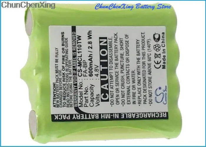 キャメロンシノ 600 バッテリー LH060-3A44C4BT モトローラ TLKR-T4 、 Switel WT237