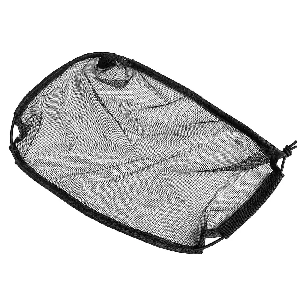 طقم سطح تخزين موسع، 90 × 28 سم، شبكة أمتعة قارب كاياك قابلة للنفخ باللون الأسود