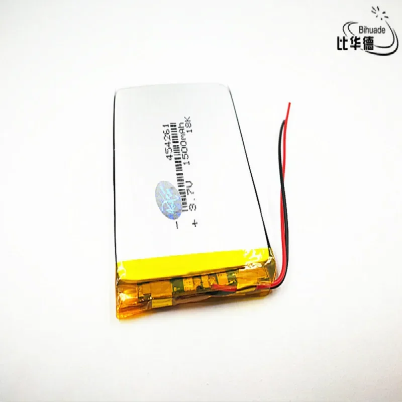 10pcs Liter energy battery Good Qulity 3.7V,1500mAH,454261 Polymer lithium ion / Li-ion battery for TOY,POWER BANK,GPS,mp3,mp4