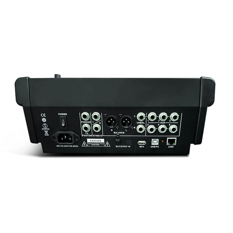 Mixer speaker accessories 12 Channel Dj Professional Audio Digital Mixer Mixing Console professional audio video