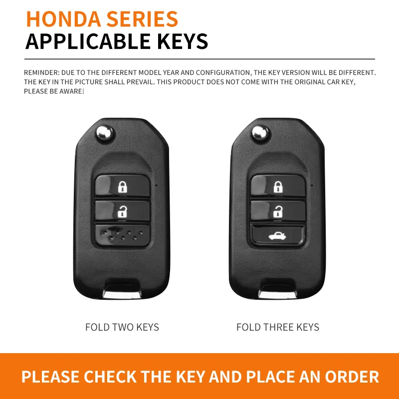 TPU Car Key Protected Case Cover for Honda Civic HRV CRV XRV CR-V Crider Odyssey Pilot Fit Accord Key Holder Auto Accessories