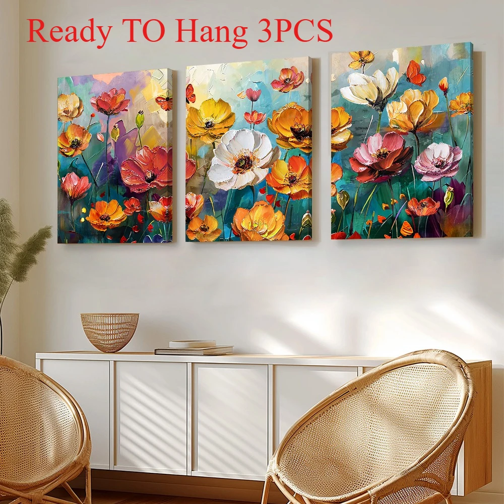 Abstract Floral Canvas Art 5