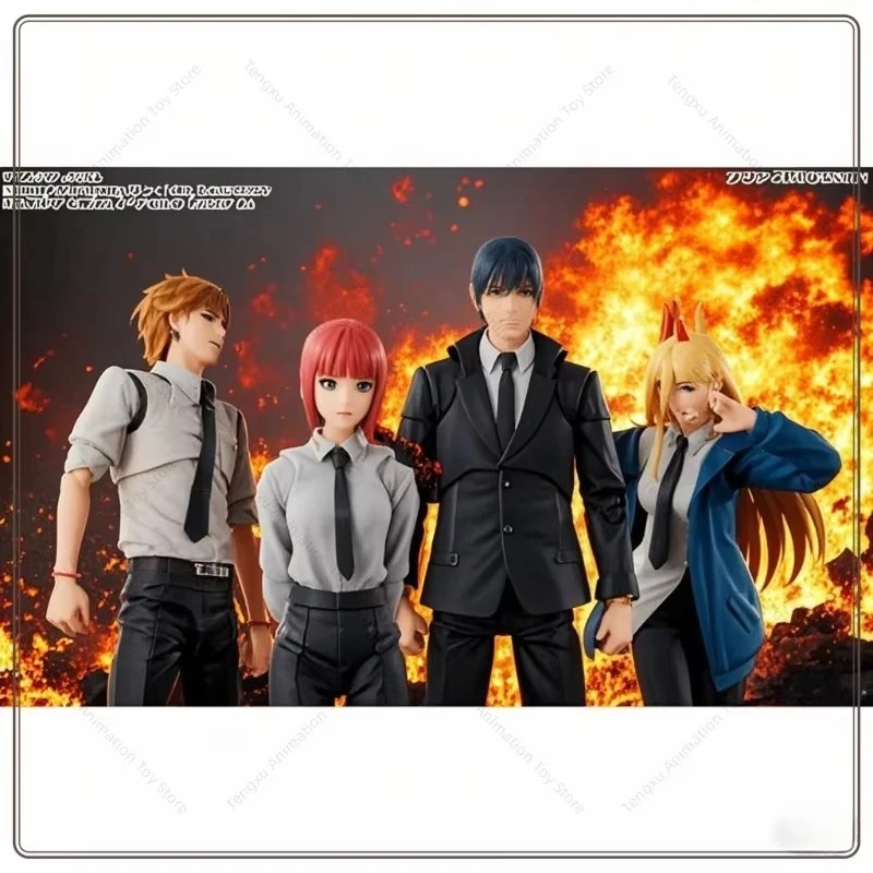 

【In Stock】Bandai Original S.H. Figuarts SHF Chainsaw Man Aki Hayakawa Anime Action Model Completed Children's Toys