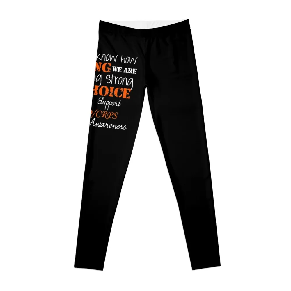 SUPPORT RSD/CRPS AWARENESS Leggings Women's high waist Women's push up Women's gym Womens Leggings