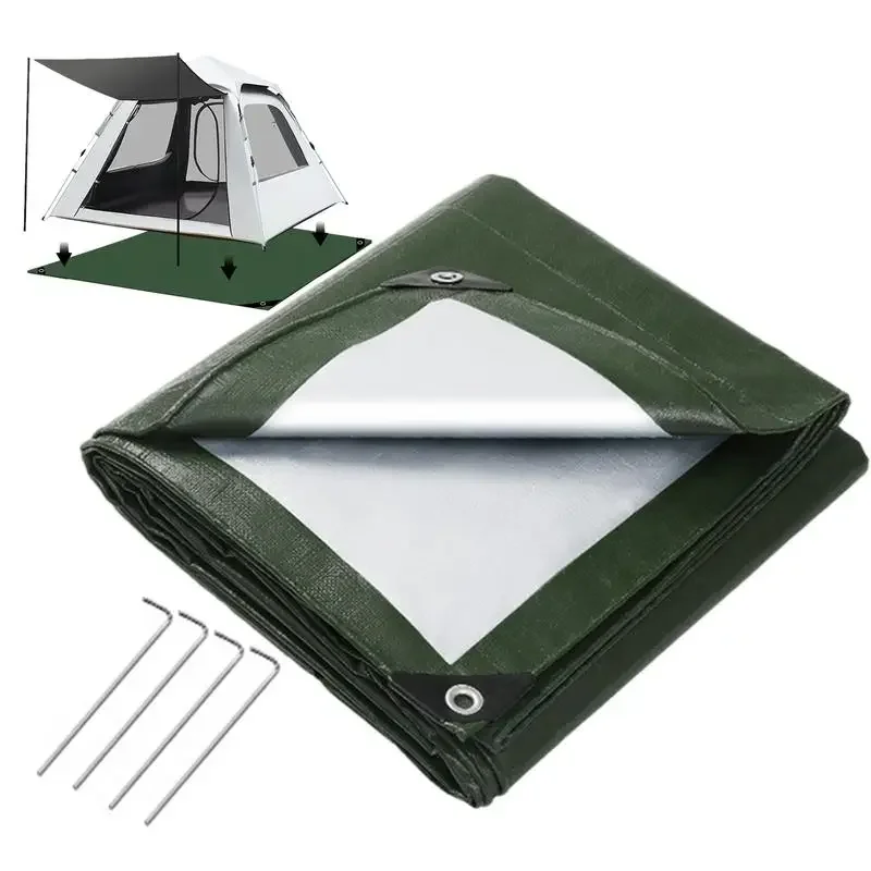 

Camping Tent Waterproof Mat Outdoor Camping Picnic Mat Portable Foldable Outdoor Waterproof Mat For Self-driving Fishing Picnic