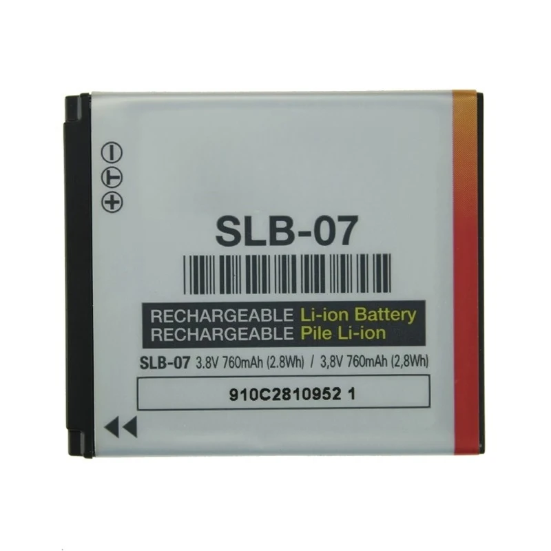 

Suitable for Samsung ST45 ST50 ST500 ST550 ST600 PL150 digital camera SLB-07 battery