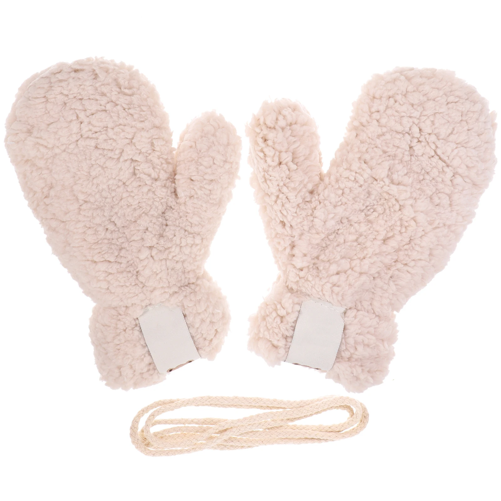 

Winter Warm Gloves Cartoon Mittens for Kids Girls Thick Fleece Lining Soft Comfortable Christmas Birthday Gifts