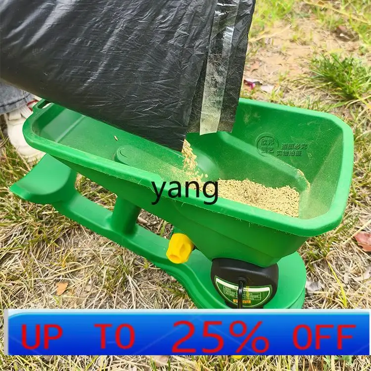 

LMM Portable Planter Farmland Fertilization Spreader Small Turf Seed Applicator