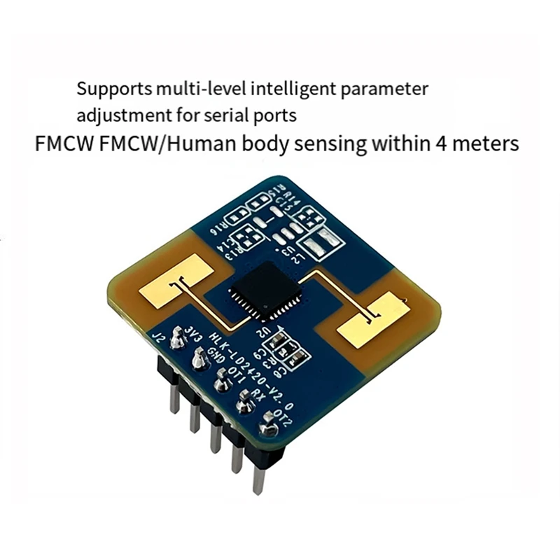 인체 감지 레이더 센서 유도 모듈, 1 개, 24G Mmwave LD2420