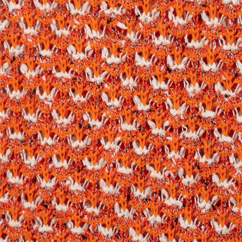 KEYANKETIAN 2025 Summer New Women's Hollow out Crochet Jacquard Sleeveless Mini Dress Holiday wind Pockets Slim Knit Dresses