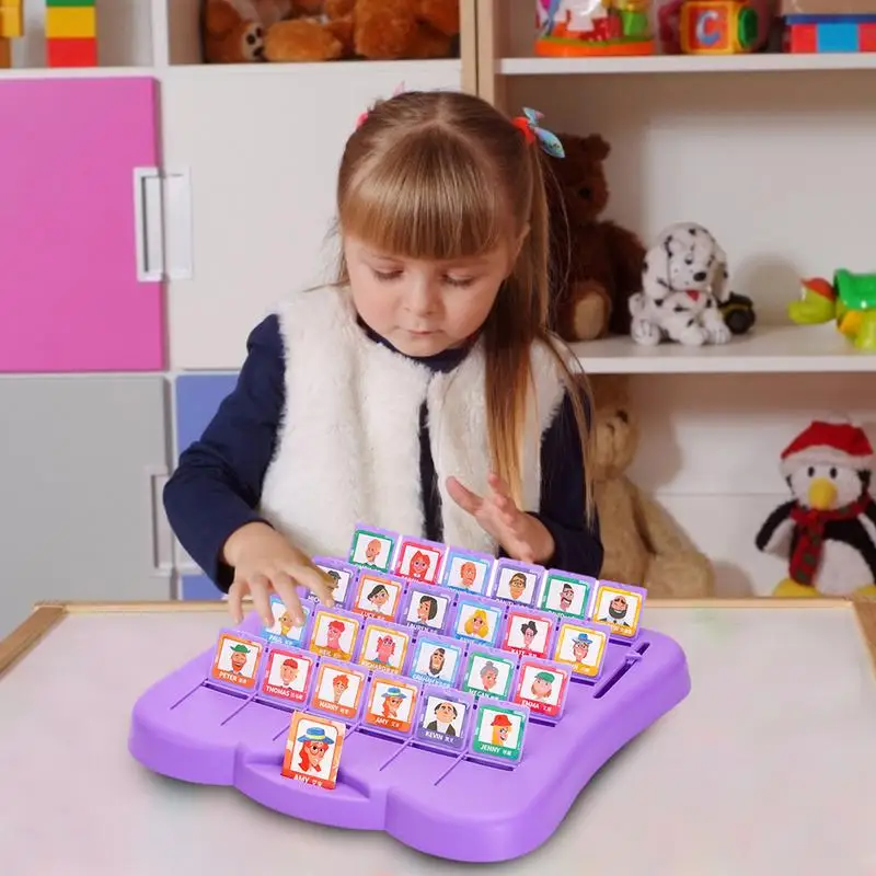 Who I Am Puzzle Logical Reasoning Table Games Parent-child Interactive Toy Open Up Thinking Educational Toys For Boys Girls