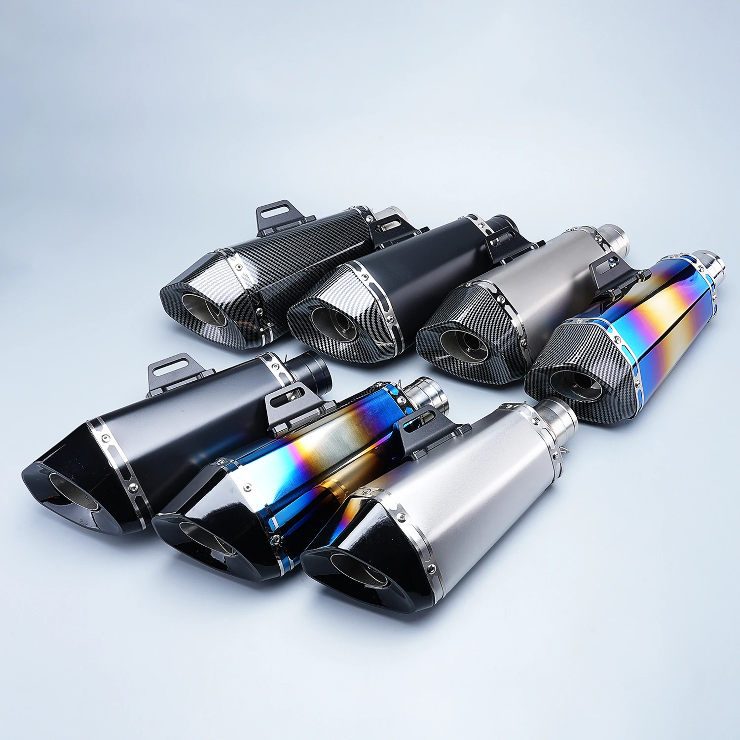 

Universal 51mm Motorcycle Exhaust Pipe With DB Killer Muffler Escape Pipe Fits For Z900 GSXR1000 SV650 R6 R3 ZX6R ZX10 M