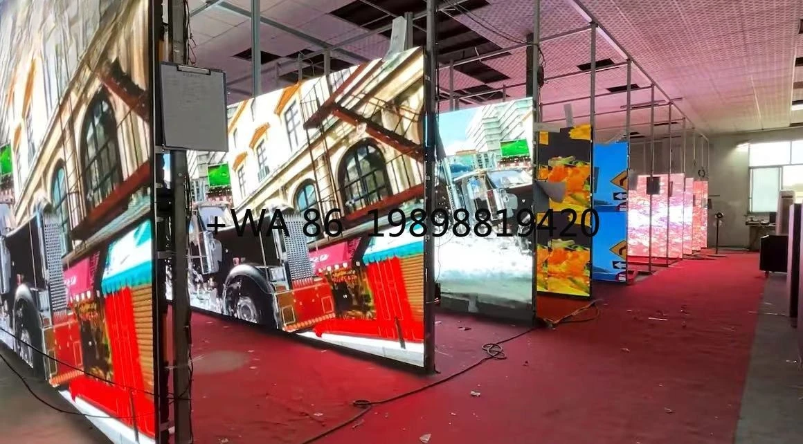 

Led Display Screen Wall Panel 500*1000mm Video Wall Rental Display Outdoor P2.9 Led Screen Stage Events