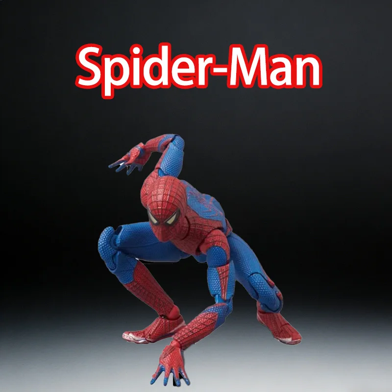 

Игрушка Ct Toys Mafex 001 Человек-паук Питер Паркер Эндрю Гарфилд The Amazing Spider-Man SHF Аниме Фигурка-статуэтка Модель Подарок