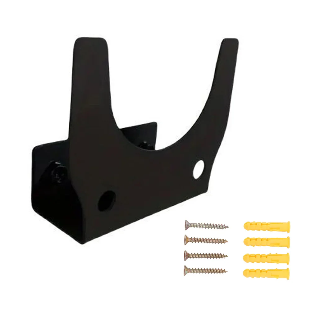 

Home Tool Storage Polisher Storage Rack Vertical Tool Storage Wall Fixing Bracket 5-Inch Grinder Compatibility Grinder Black