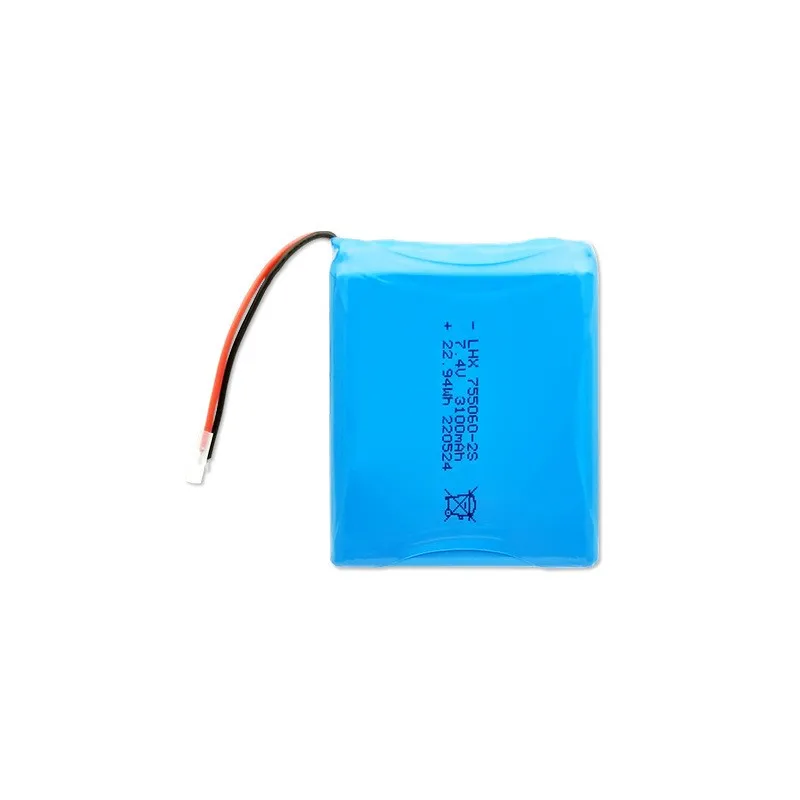 buy more will cheap Polymer Lithium Battery Pack 505573-2S 7.4V 2500mAh Power Bank for Electric Toys and Beauty Devices