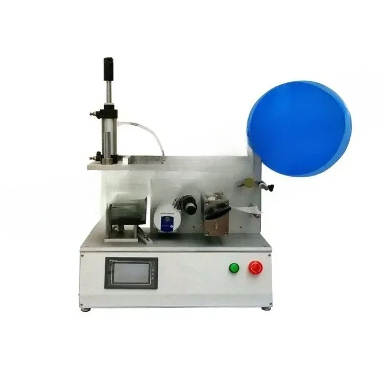 

Semi-automatic flat labeling machine For applying adhesive labels stickers on flat