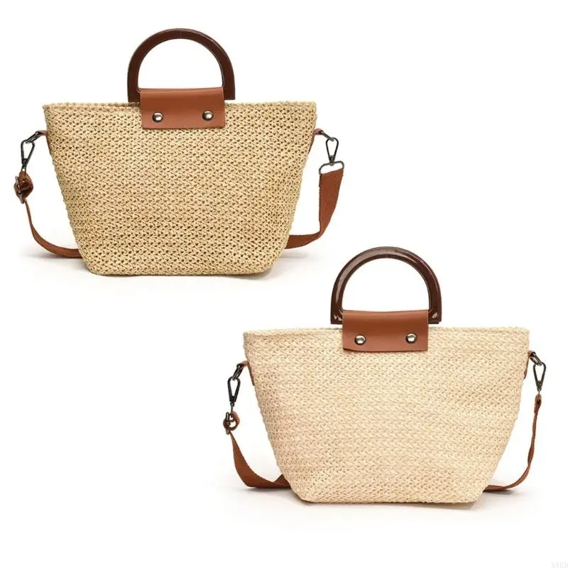 X90D dames strandtas schoudertas crossbody tas handwoven handtas en portemonnee