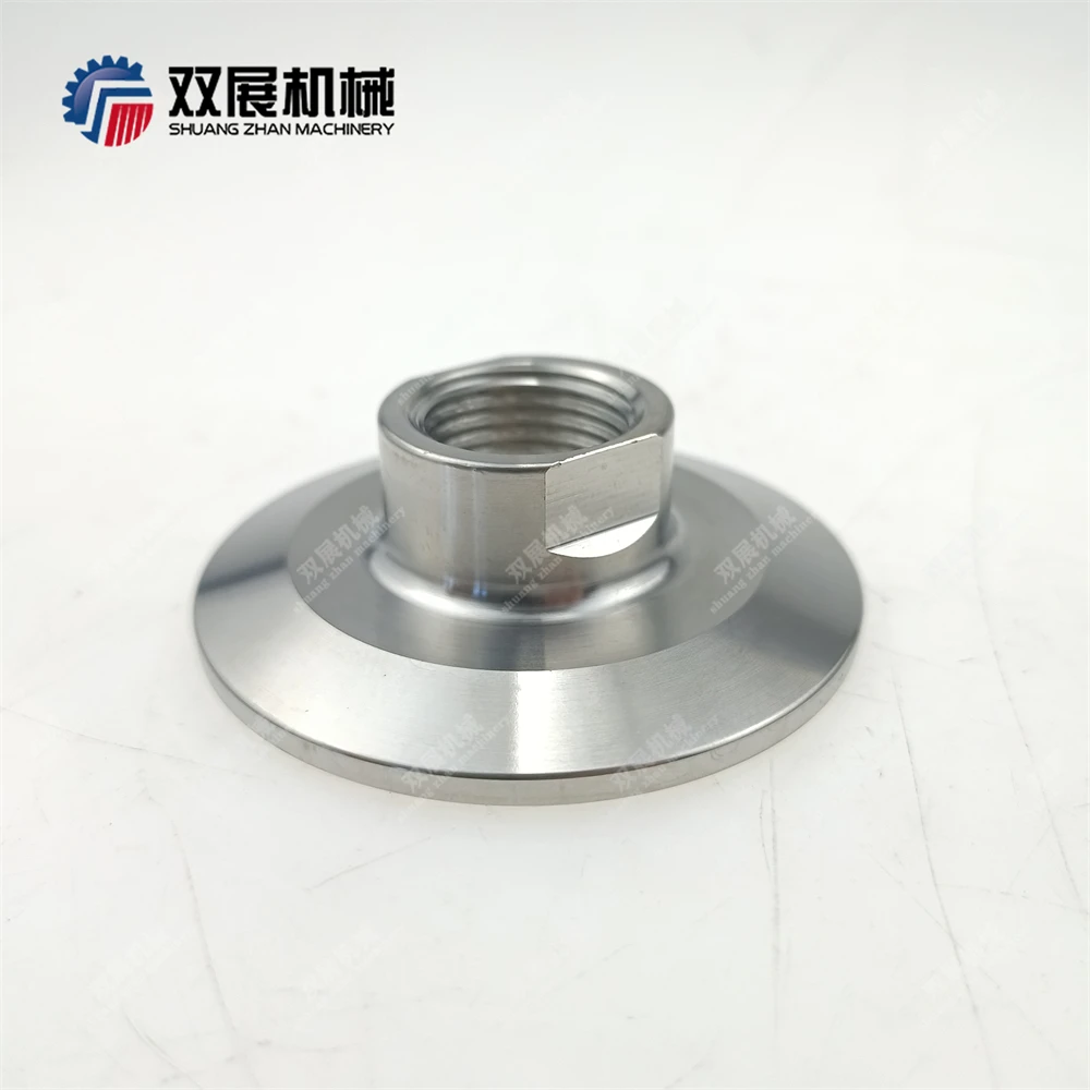 NPT Adapter Short Tri Clamp 2 in. x FNPT 1/2 in. SS304 Stainless Steel