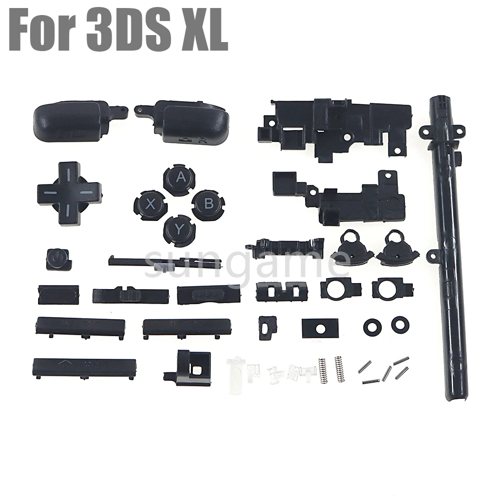 

10sets For 3DSXL LL Parts D Pad ABXY Home Power Key Replacement Housing Shell Full Buttons Kit