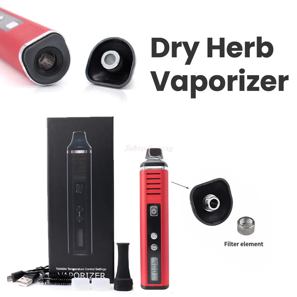 Original Dry Herb Vaporizer Pathfinder V2 Kit Electronic Cigarettes 2200mah with OLED Screen Herbal  Vape Pen Vaper Smoke Kits