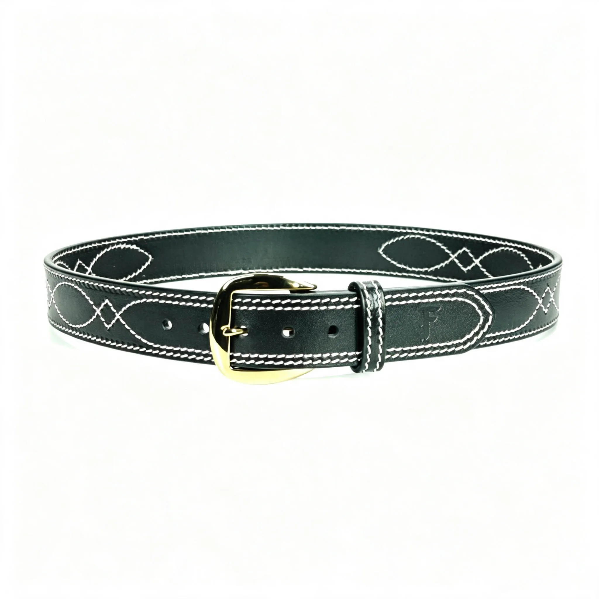 Handmade Top Grain Leather Tactical Belt Vintage Cowhide Waist Belt Durable Buckle Outdoor EDC Casual Work Belt SB6 Style