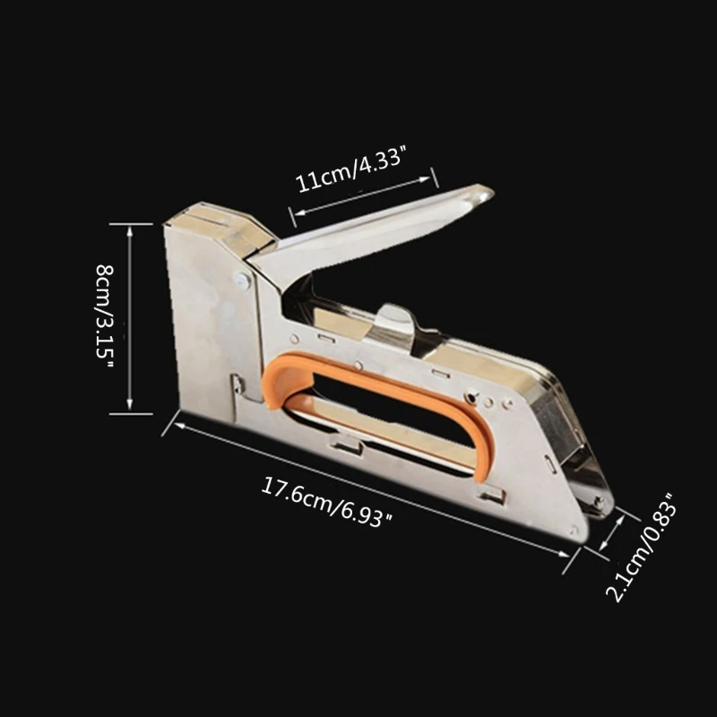 Heavy Duty Staple Guns For DIY Home Decoration Furniture Wood Frame Stapler Multitool Manual Nail Guns Hand Tool B03E