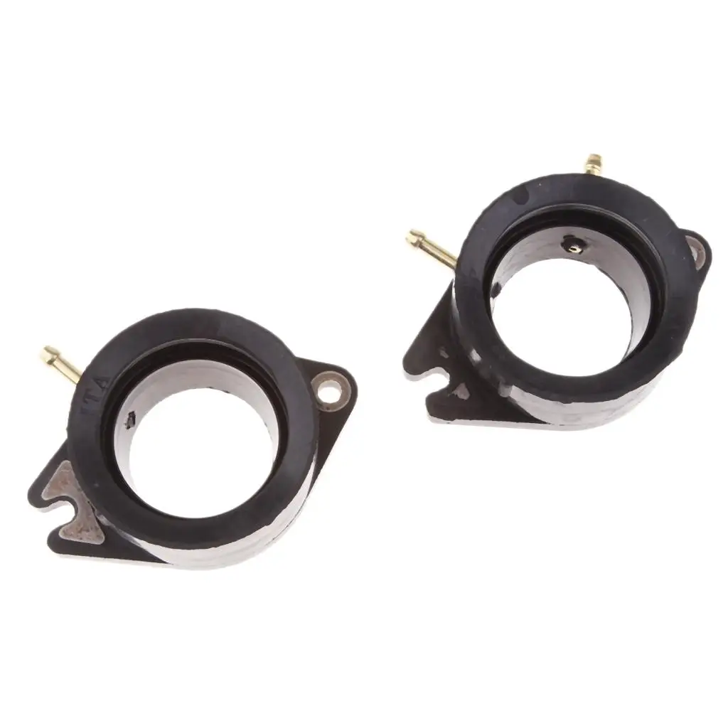 2 Pieces 46mm Motorcycle Carburetor Interface Adapter for XV700 XV750 XV920 XV1100