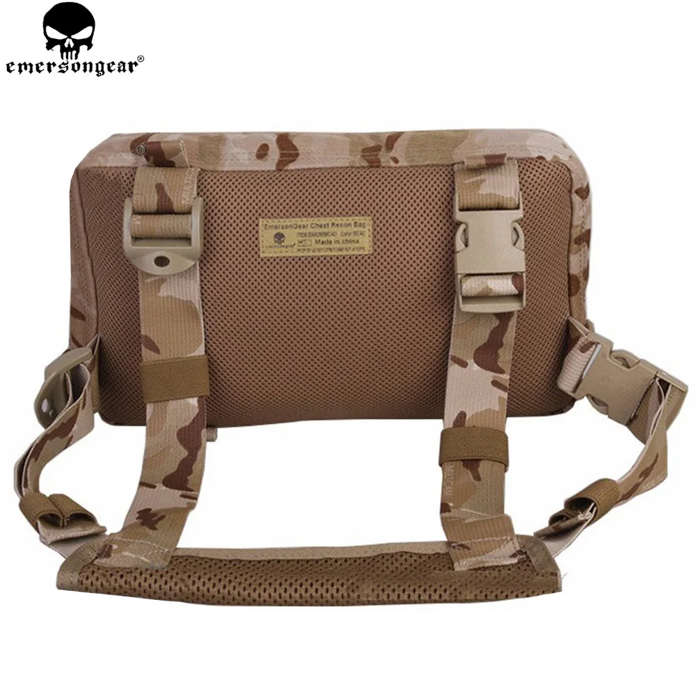 Emersongear Bolsa Pecho Táctica MOLLE Multicam