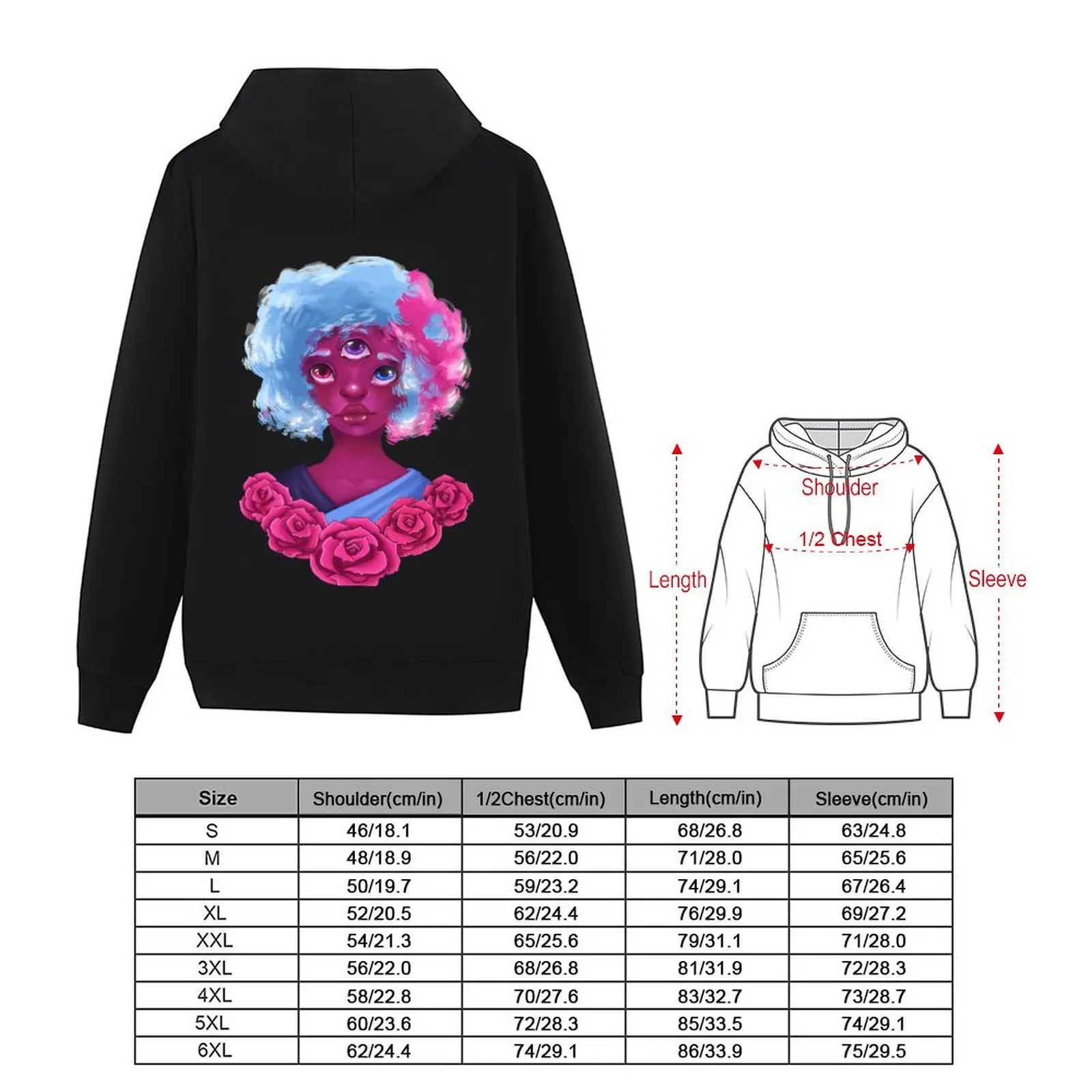 Steven Universe Garnet Hoodie autumn clothes korean autumn clothes men's sweat-shirt japanese style tracksuit