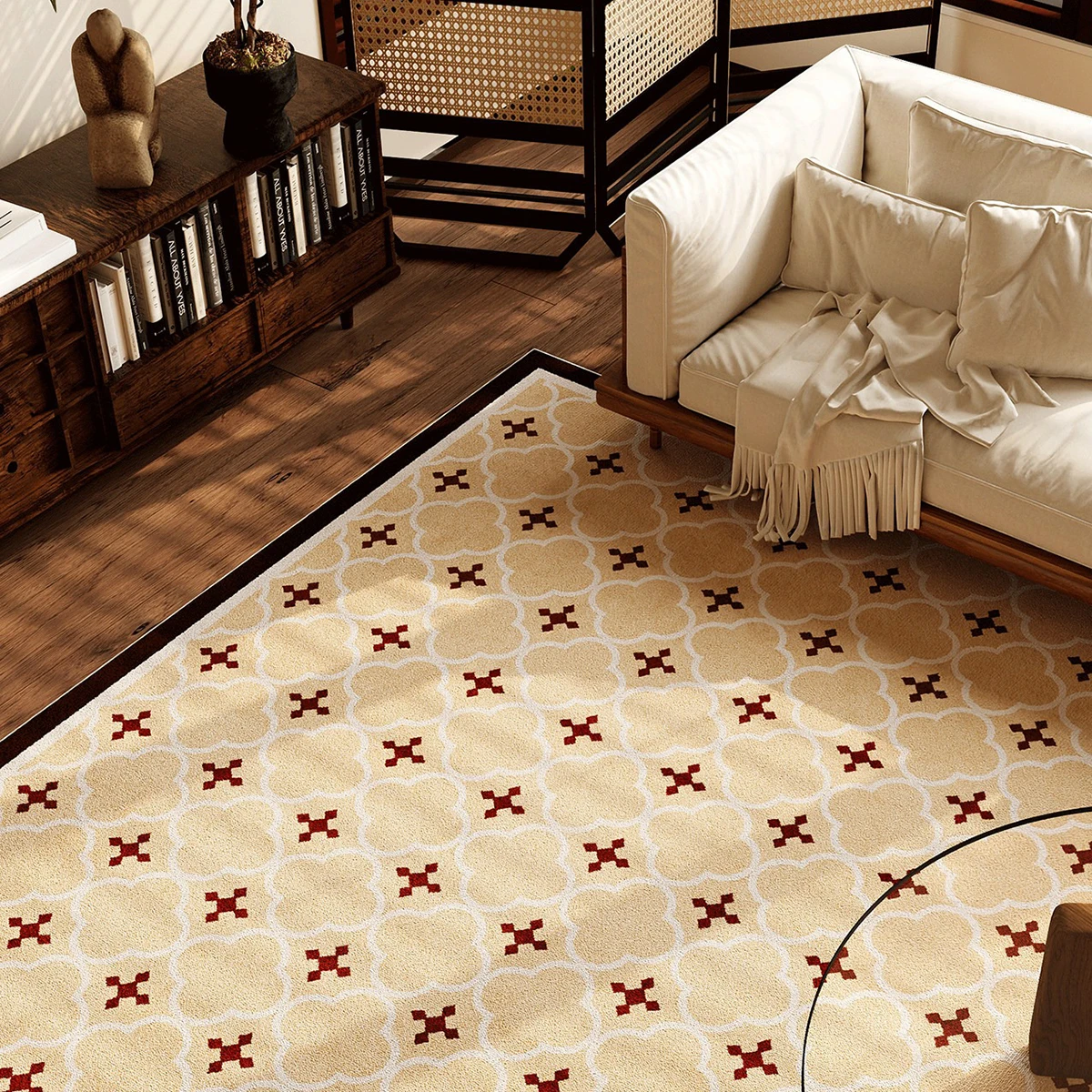 Retro Geometric Pattern Large - Home Decor Online Game recension och pris