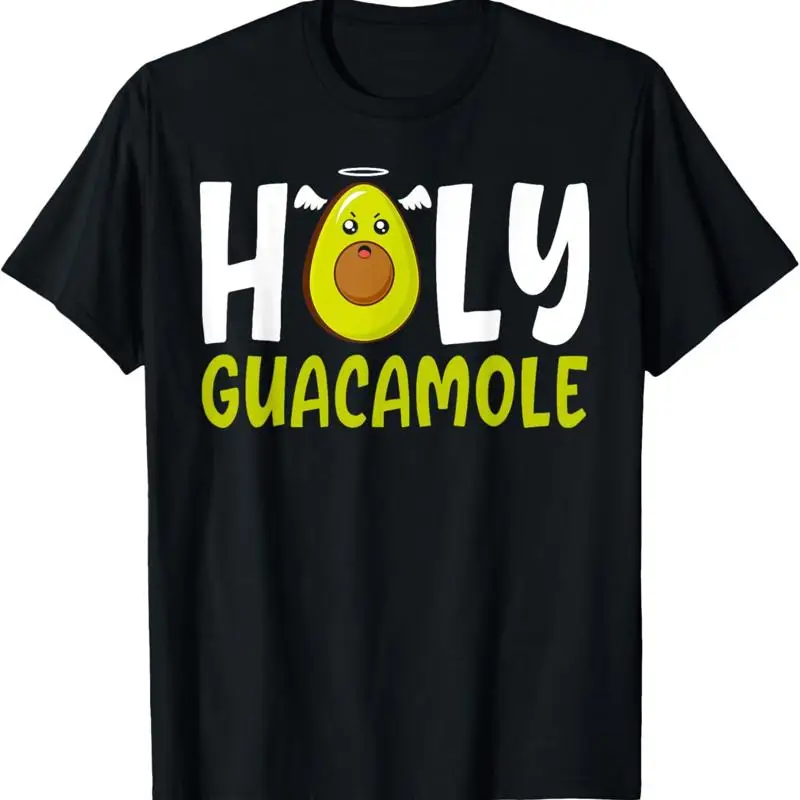 

Подарочная футболка с авокадо Holy Guacamole
