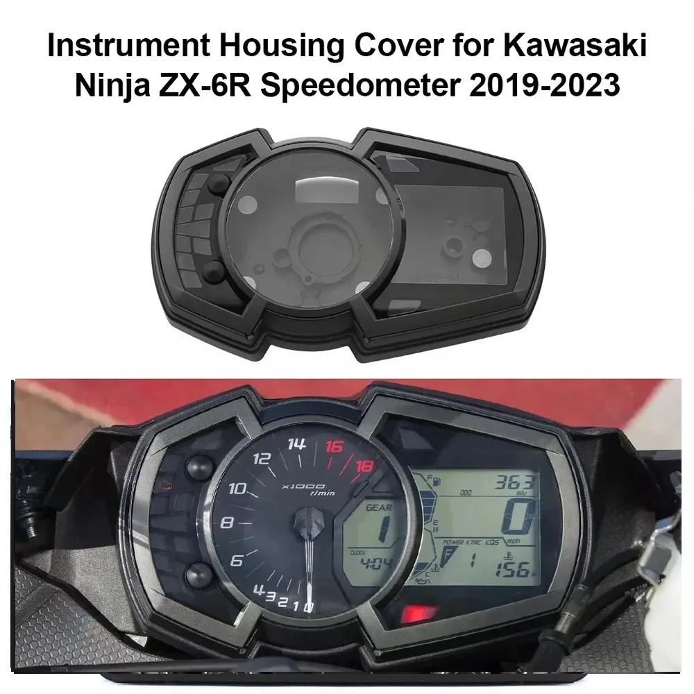 

Dashboard Instrument Housing Cover for Kawasaki Ninja 400 250 650 1000 ZX 6R Speedometer Shell Case