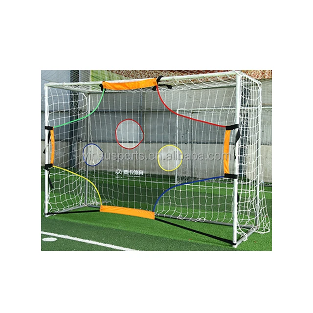شبكة هدف كرة القدم المحمولة عالية الجودة، معدات تدريب الرماية لكرة القدم #2