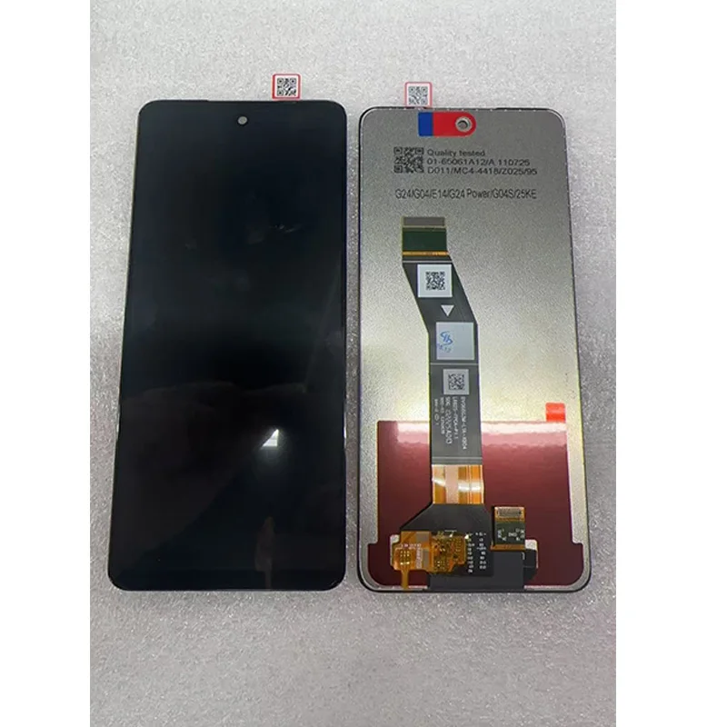 6.56“AAA+ For Motorola Moto G04 LCD XT2421-2 Display Touch Panel Digitizer For Moto G24 XT2423-2 LCD For G24 Power E14 Display