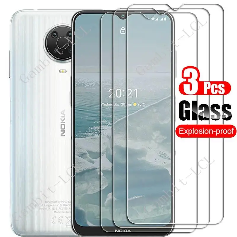 3PCS Tempered Glass For Nokia G10 G20 6.52 Protective Film ON NokiaG10 NokiaG20 TA-1347 TA-1372 TA-1365 Screen Protector Cover