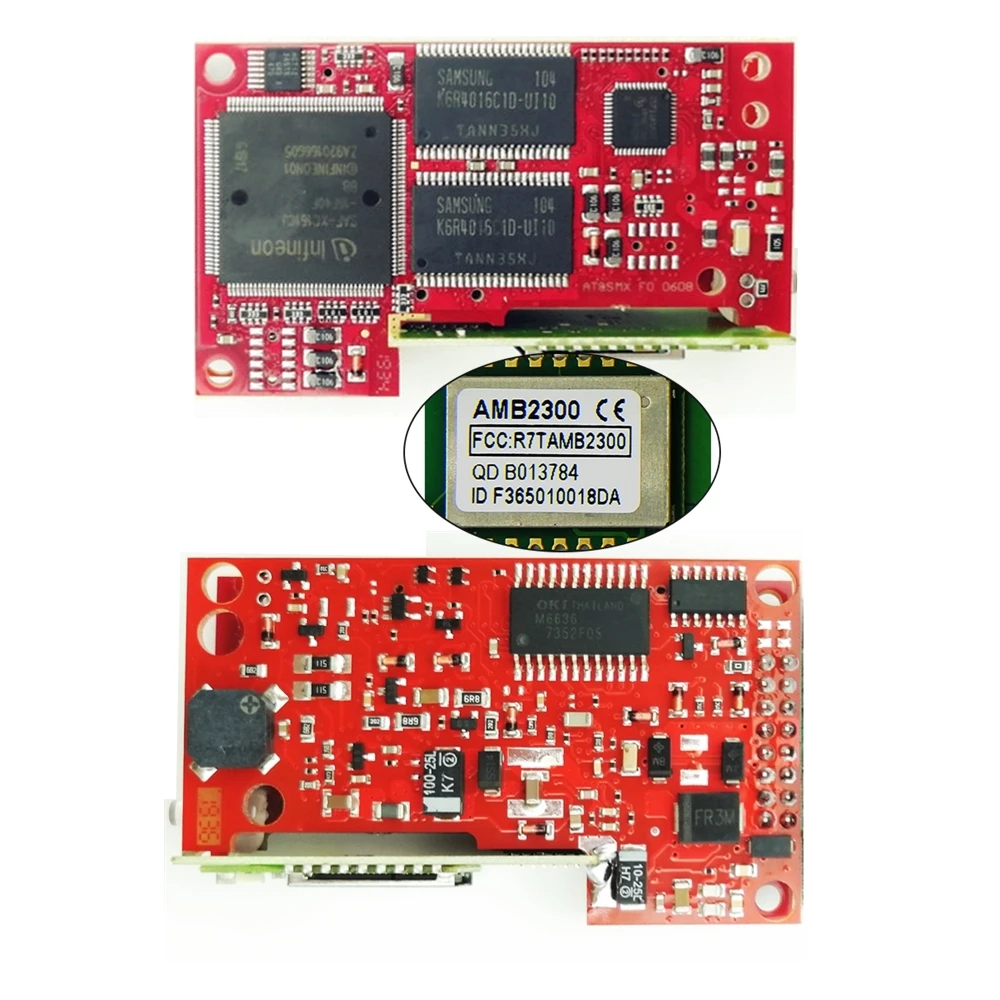 NEW OKI 5054 V7.2.1 Bluetooth Full Chip+AMB2300+OKI Chip Red PCB 5054 Full Chip Engineering V14 Car Diagnostic Tools
